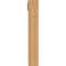 Ekena Millwork Balboa Slat Smooth Bracket w/ Offset Brace, Western Red Cedar, 7 1/2"W x 36"D x 48"H BKT0806X36X48BOA06SWR - alternate 2